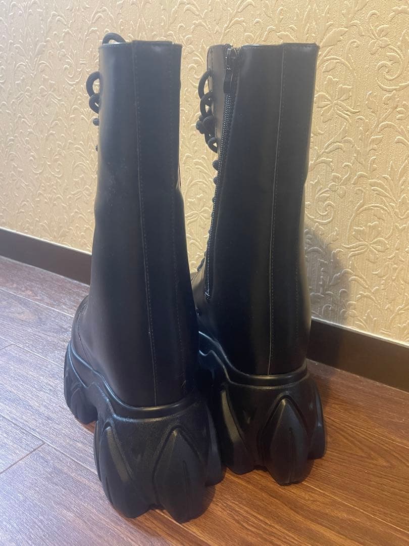 【新品】シークレットシューズ 18cmヒール 厚底 ブーツ タオバオ