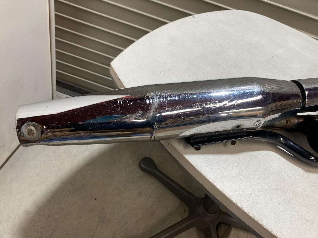 B16　スティード400　純正マフラー