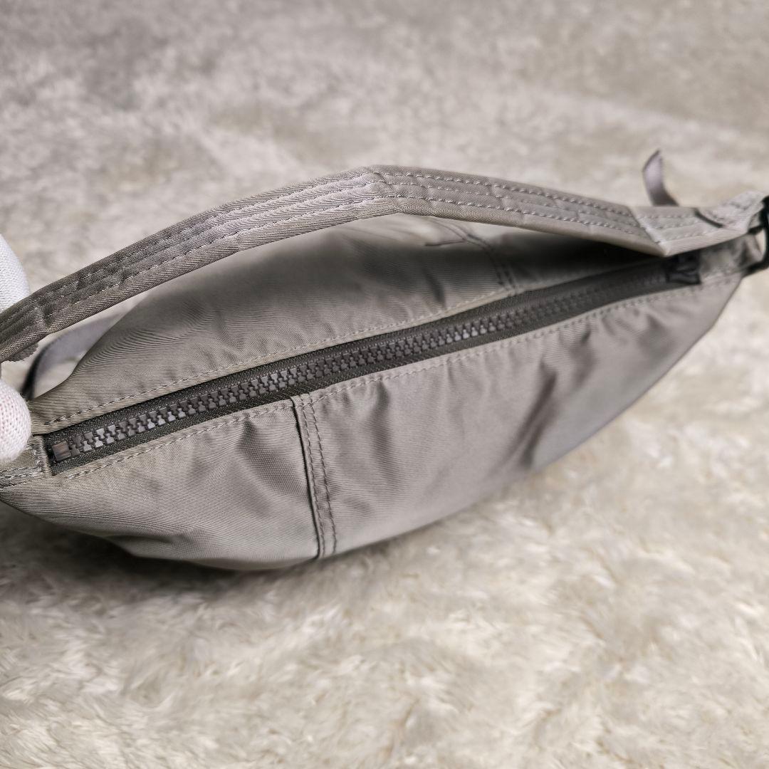 【極美品】ポーターガール シェル ショルダーバッグ グレージュ 肩掛け可