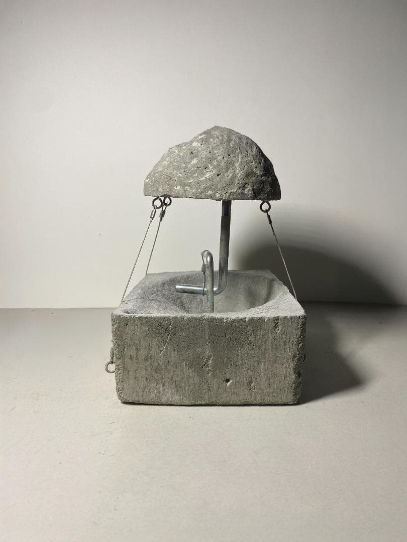 テンセグリティ 小物用オブジェ 灰皿｜コンクリート 一点もの