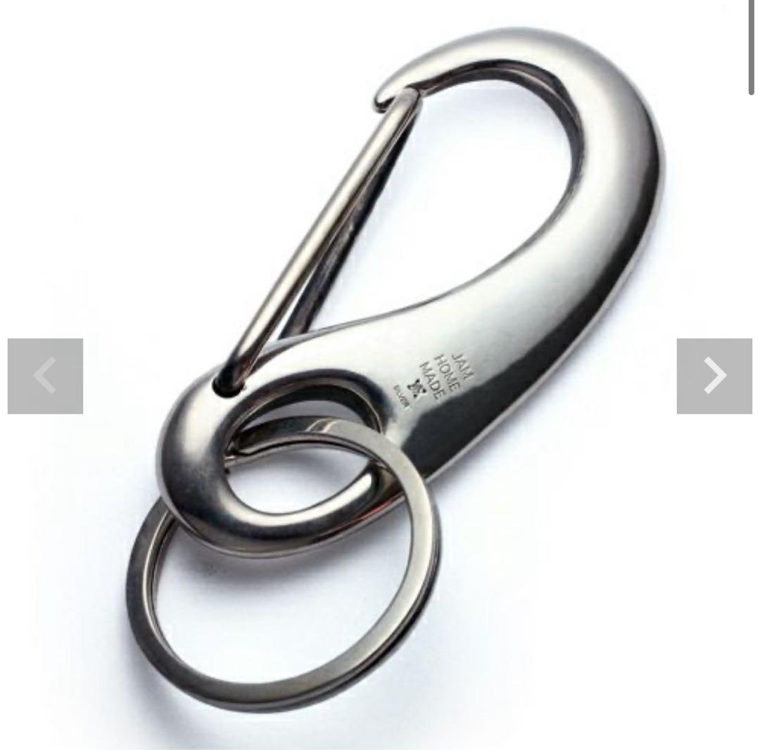 ジャムホームメイド ビッグワン　カラビナ　シルバーキーホルダー　初期型