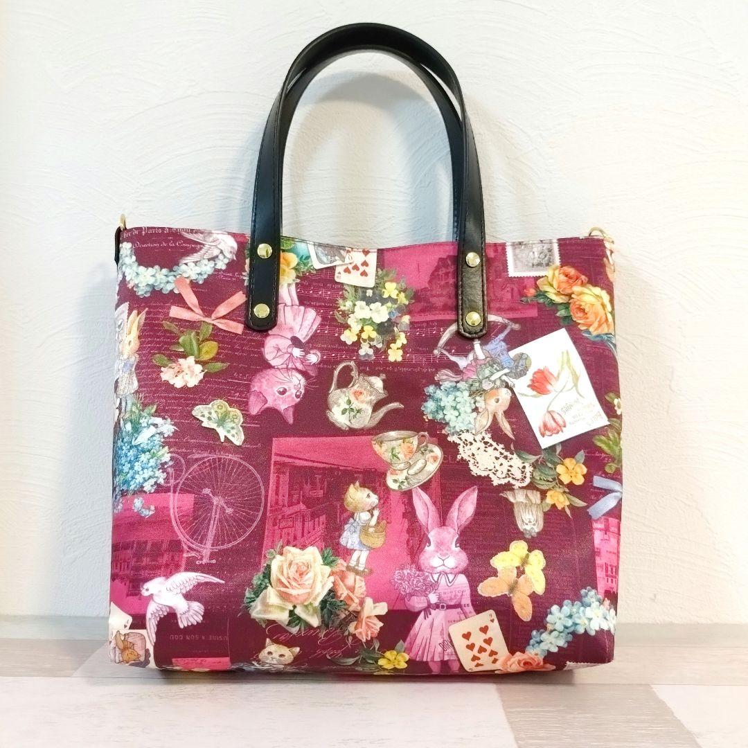 専用 ☆ サテンバッグ＆袋が入るポーチ＆マルチケース ☆ ジョリーフルール