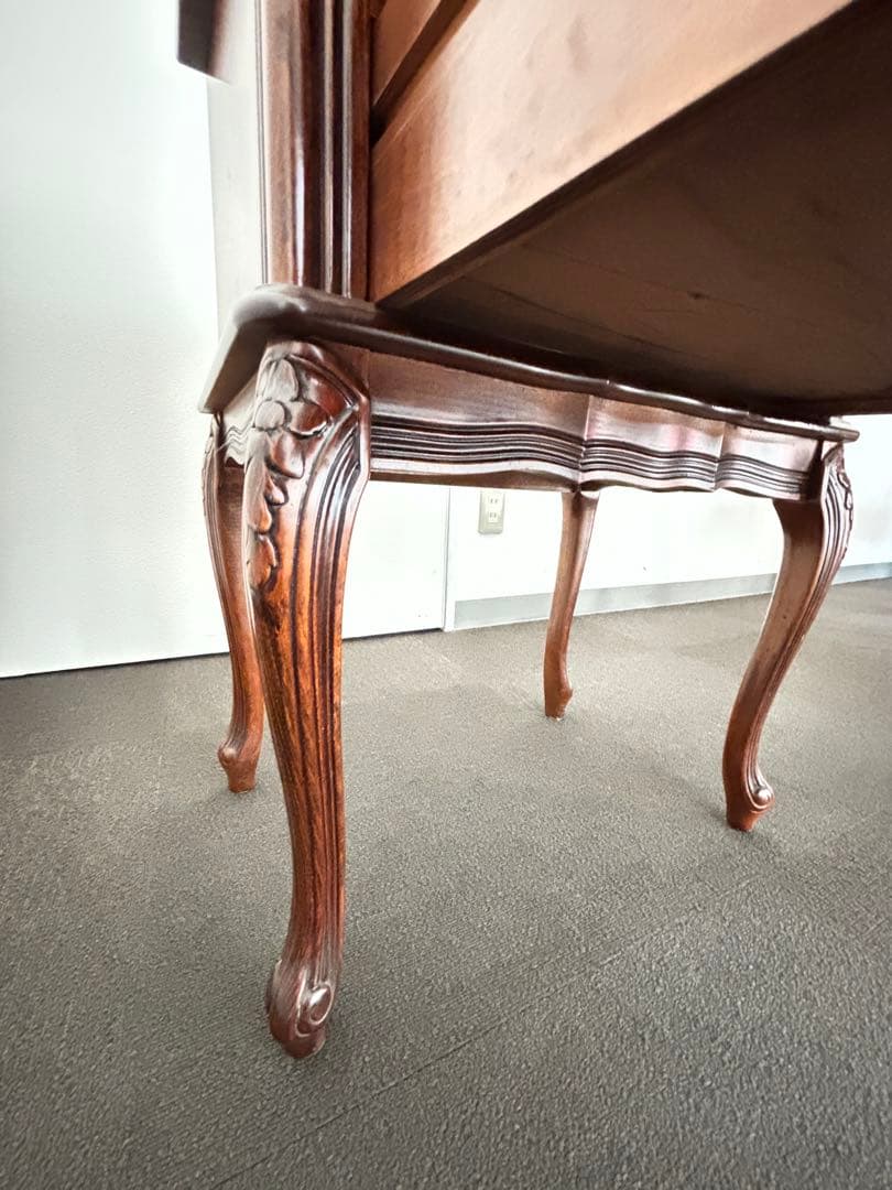 木製2段引き出しラック アンティーク調家具 チェスト クラウディオ サオンチ