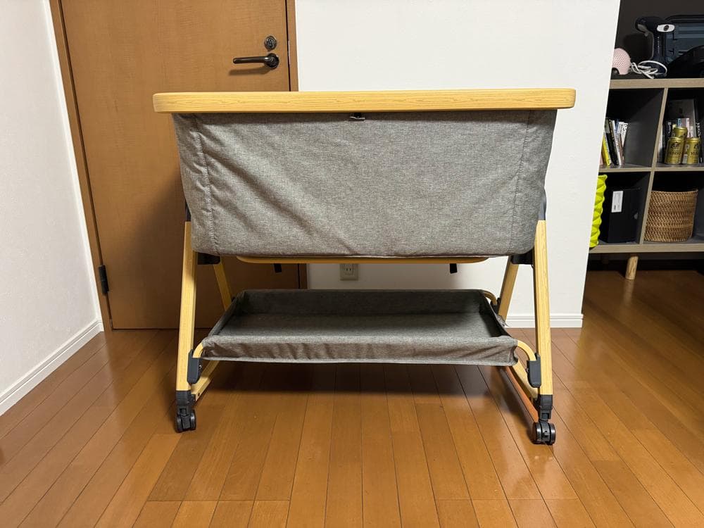 HZDMJ ベビーベッド 折りたたみ 添い寝 新生児用（0〜24ヶ月）