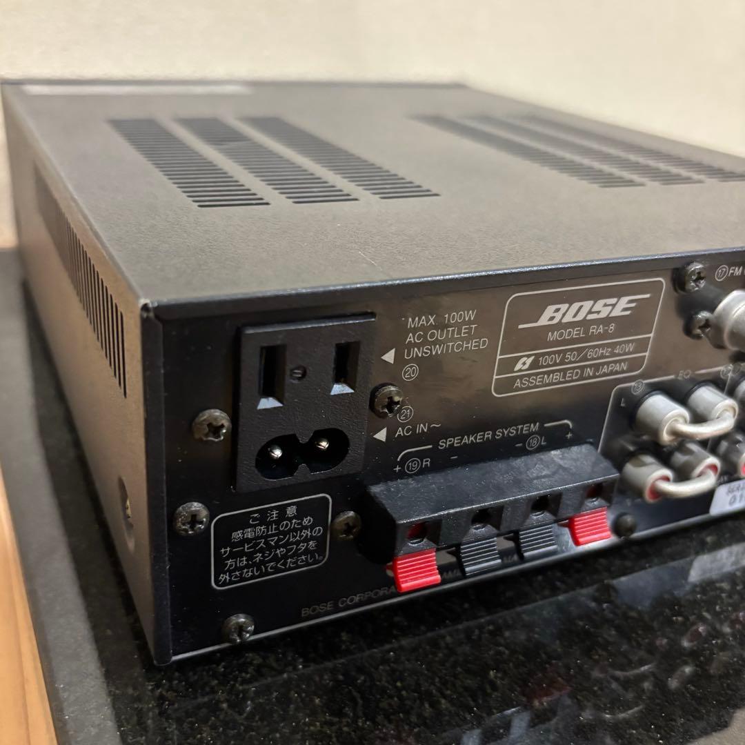 BOSE RA-8 プリメインアンプ　リモコン付き　美音