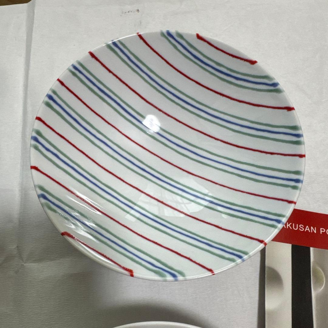 白山陶器　平形めし茶わん