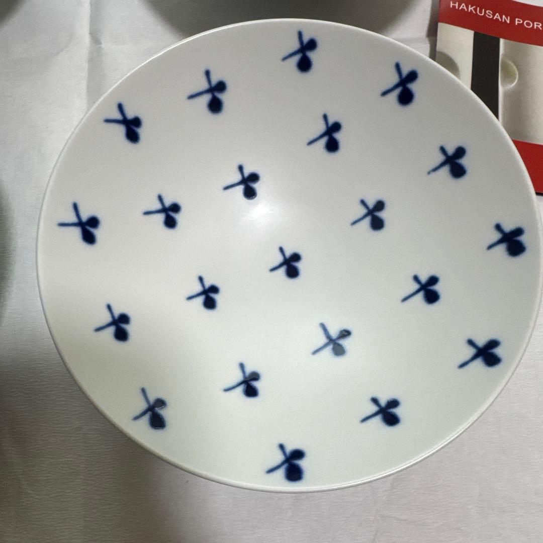 白山陶器　平形めし茶わん