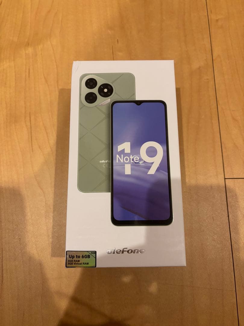 Android14 スマホ Ulefone Note 19SIMフリー 64GB