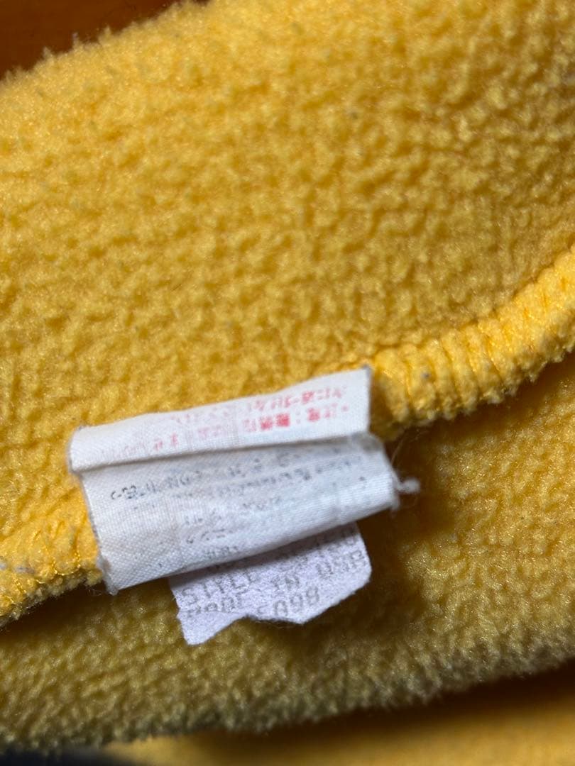 90s usa製 Patagonia シンチラスナップT イエロー