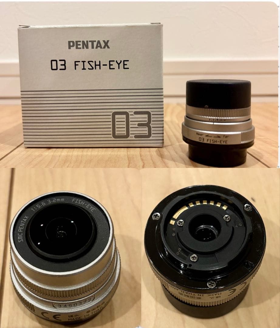 RICOH PENTAX Q-S1 ミラーレスカメラレンズ4本セット