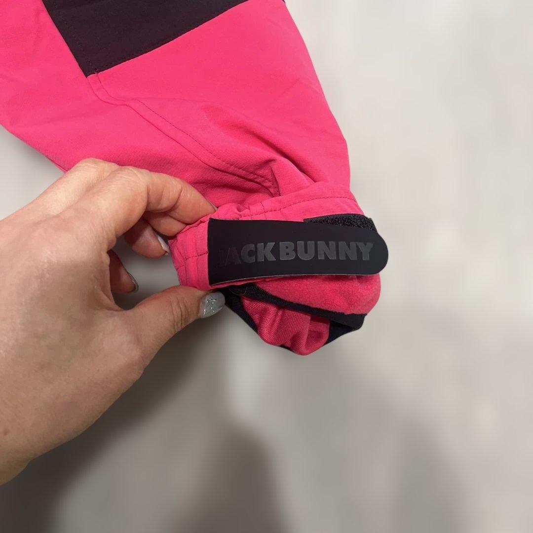 JACK BUNNY フード付きジャケット ピンク/ブラック