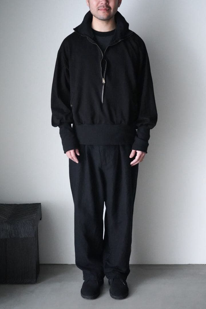 トップス barbell object zip sweat fadebo-04cn01