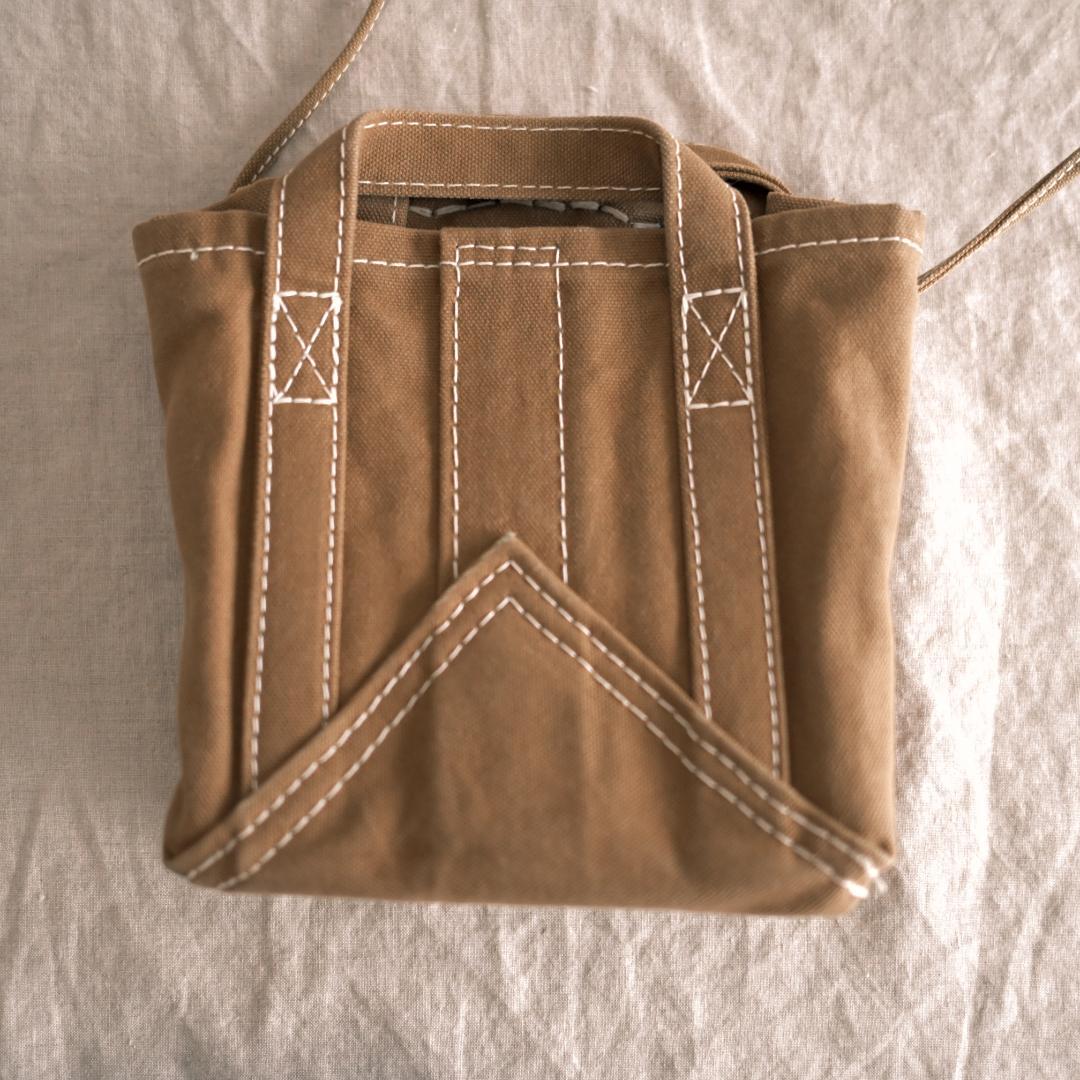 ebagos エバゴス kagobukuro ショルダーバッグ ベージュ