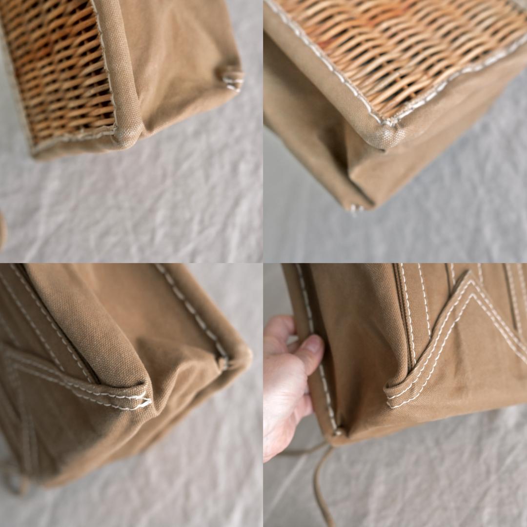 ebagos エバゴス kagobukuro ショルダーバッグ ベージュ