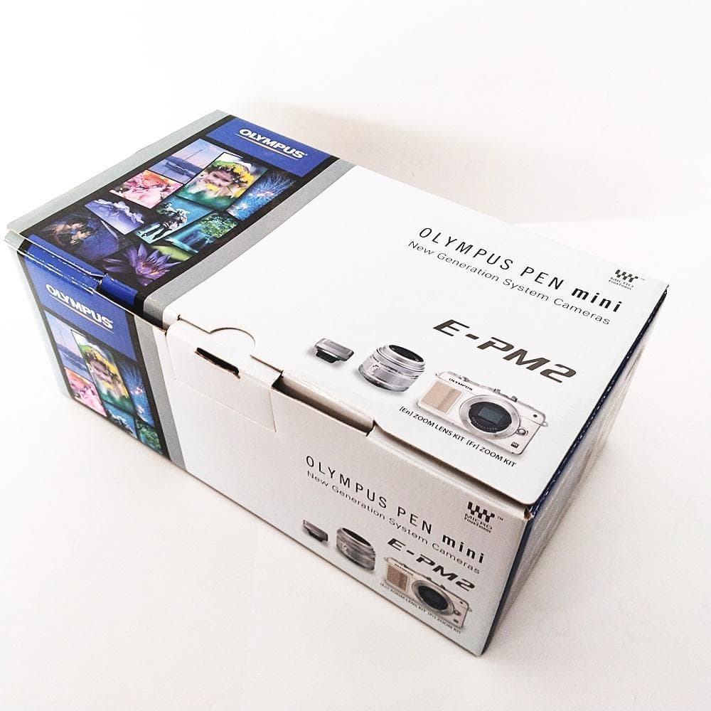 OLYMPUS　PEN mini　E-PM2　レンズキット　ブラック　ジャンク品