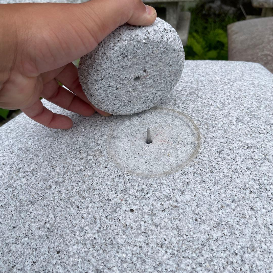 ことじ灯籠1.6尺　国産品　手作り　御影石　お値打ち品