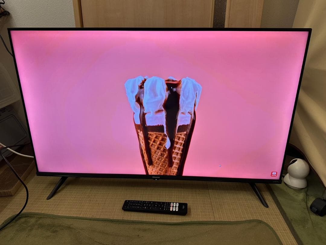 ハイセンス hisense 43型　スマートテレビ 43A6G　21年製極美品！