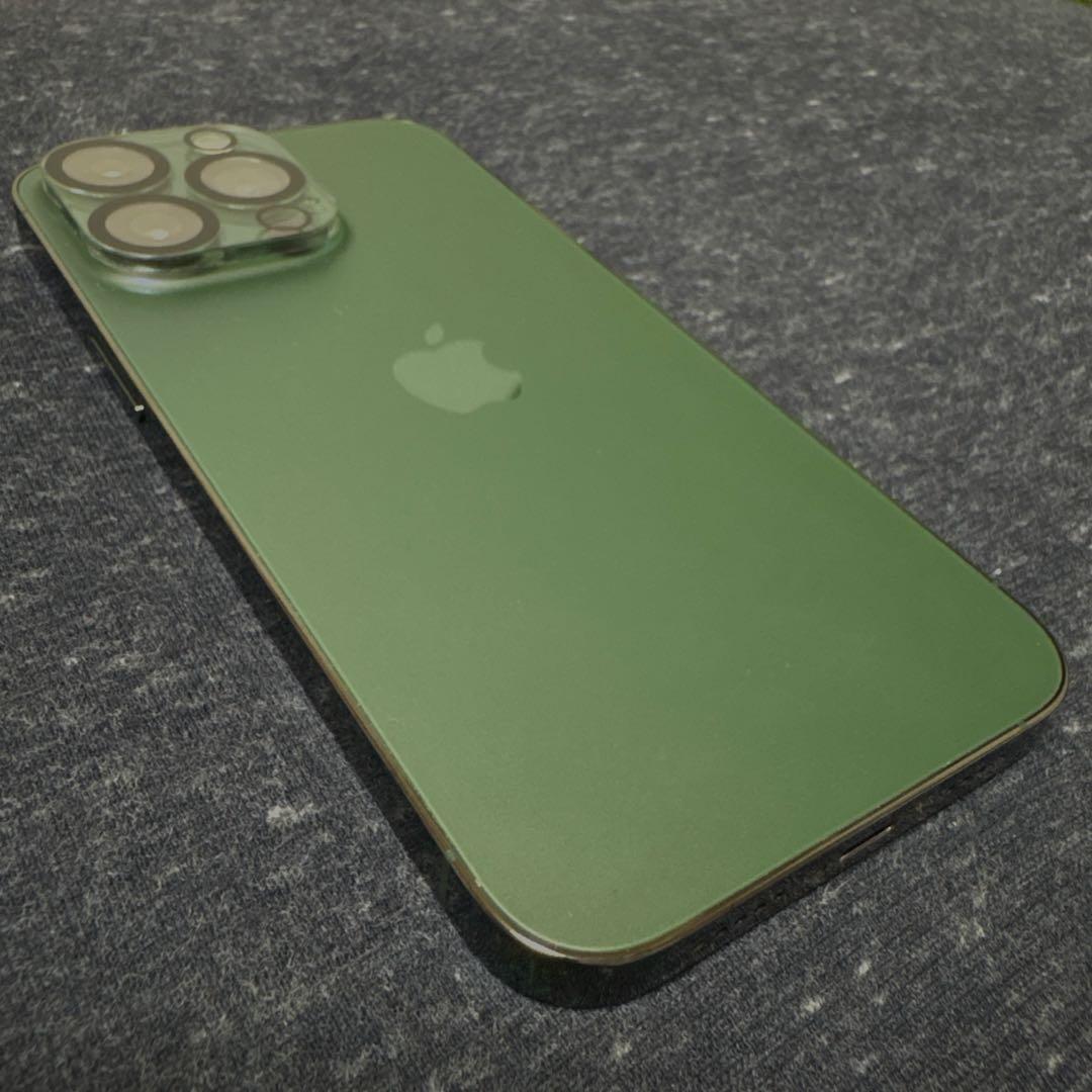 【美品】iPhone13Pro 128GB アルパイングリーン SIMフリー