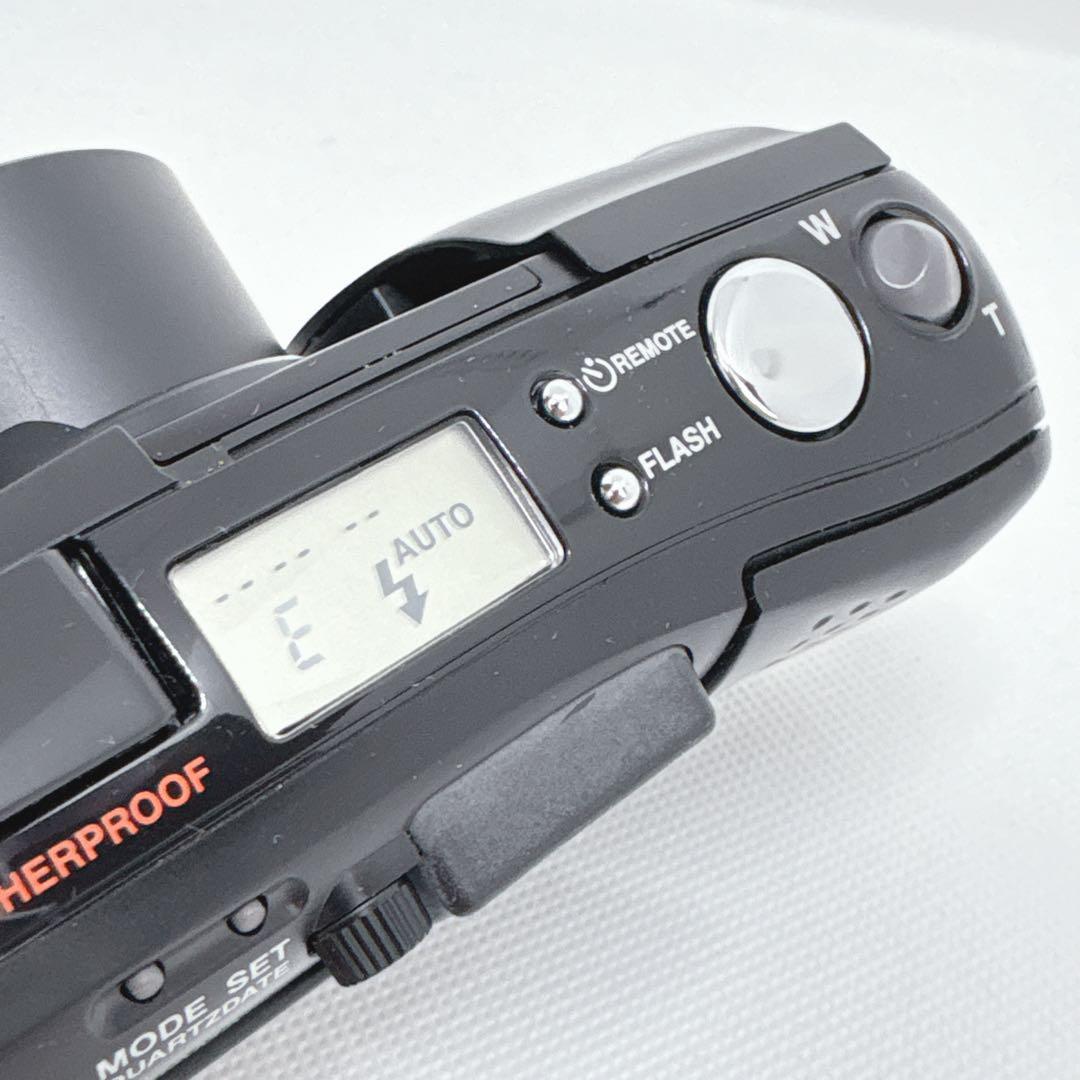 【美品】 動作確認済み OLYMPUS μ（ミュー） ZOOM 105 黒 希少