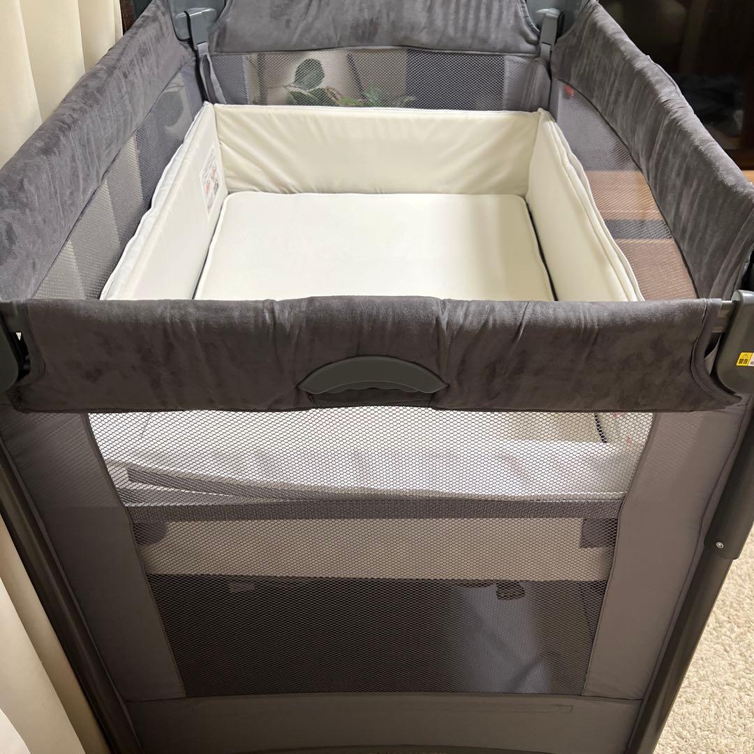 【美品】アップリカ ココネルエアープラス グレー 最上級モデル