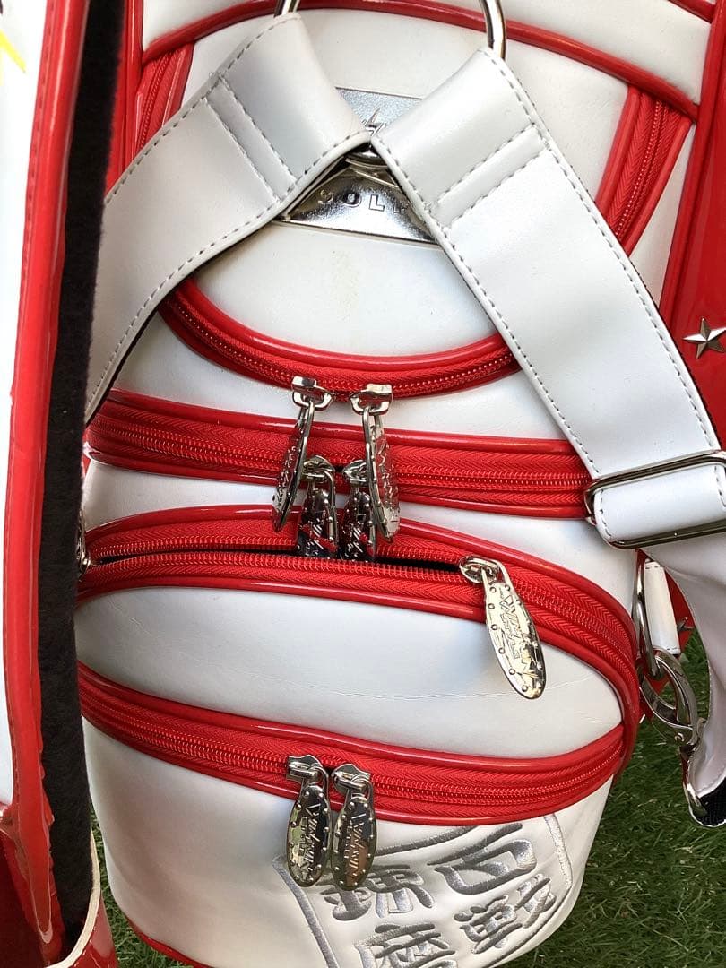 訳ありウィンウィンスタイル日本一キャディバッグ タグ付き未使用品