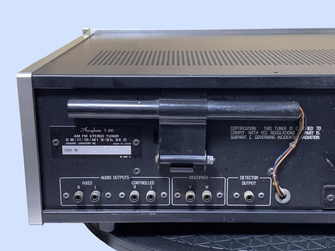 M7864 Accuphase FM/AMステレオチューナー T-100