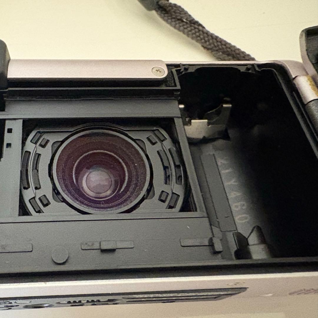 【動作確認済】　PENTAX 120SW ピンク　 コンパクトフィルムカメラ