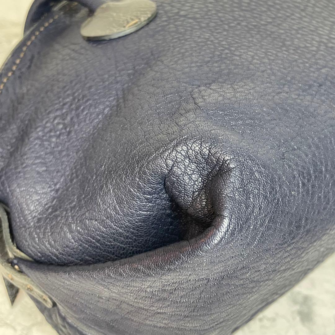 【美品】エンリーベグリン HENRY BEGUELIN レザー ショルダーバッグ