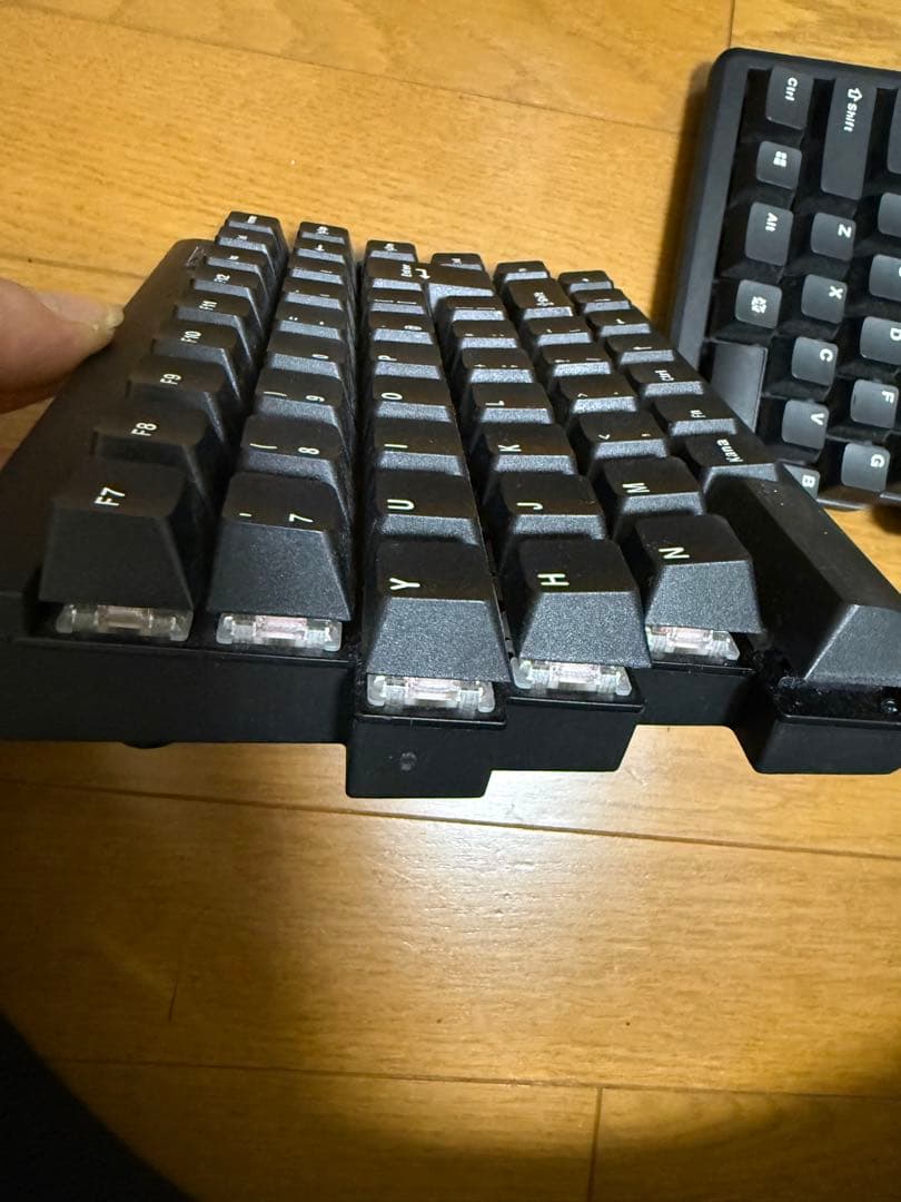 MISTEL 分割型キーボード MD770 日本語配列　赤軸