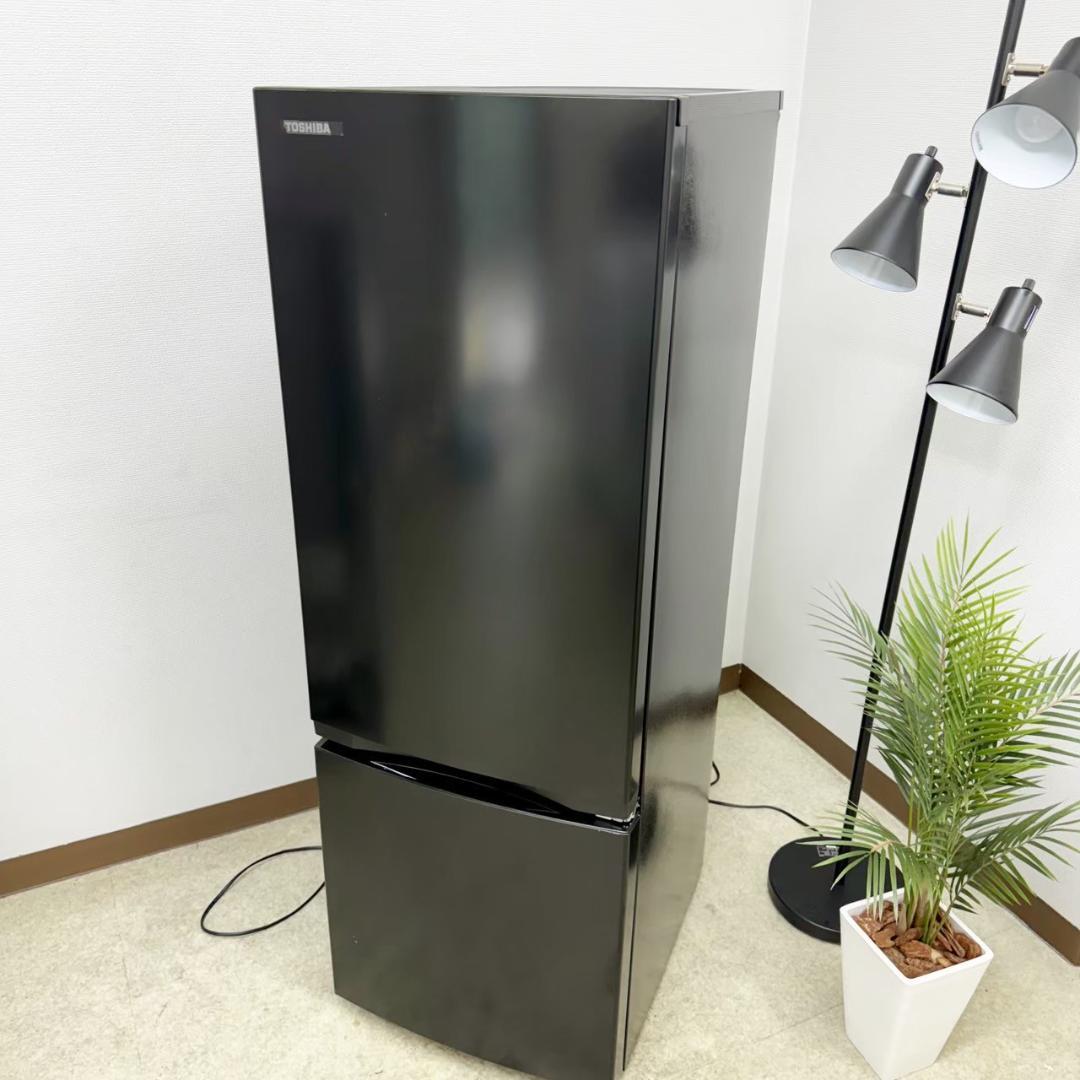 TOSHIBA 冷蔵庫 小型 一人暮らし 170L 2023年製 KR0102