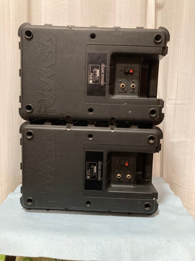 DECO◆RAMSA／スピーカー／2台セット／WS-A80／ブラック