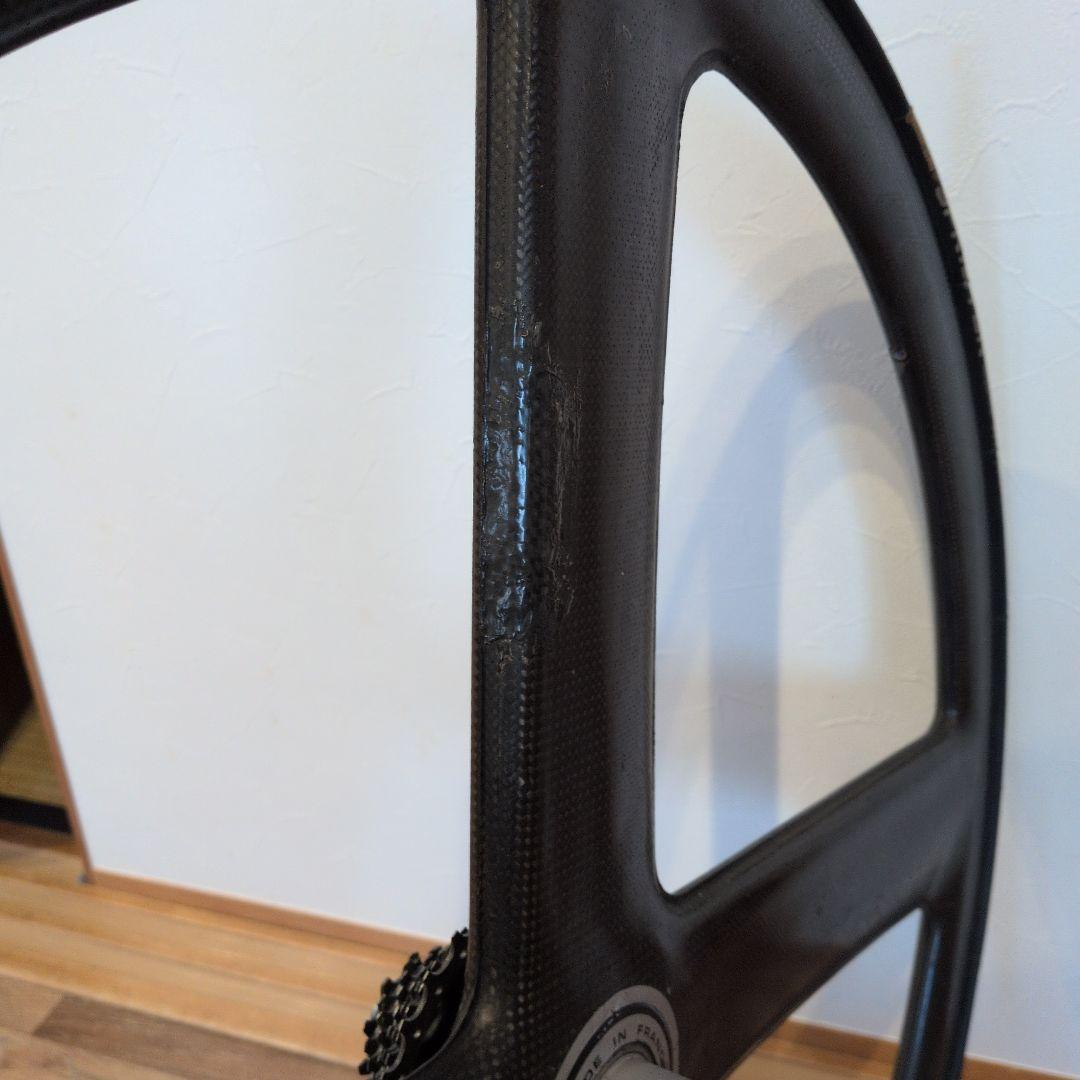 カーボンホイール バトンホイール　年式不明　補修あり