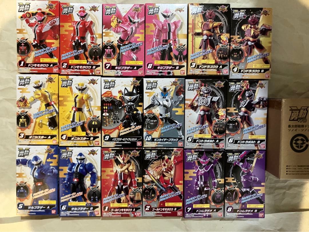 勇動　暴太郎戦隊ドンブラザーズ　全13種セット【未開封】