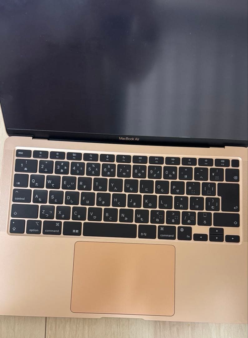 【美品】Apple MacBook Air ゴールド M1 本体