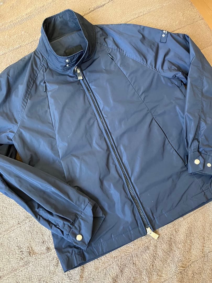 タトラス　03 3 ネイビー　紺　ブルゾン　ライダース　L ジャケット