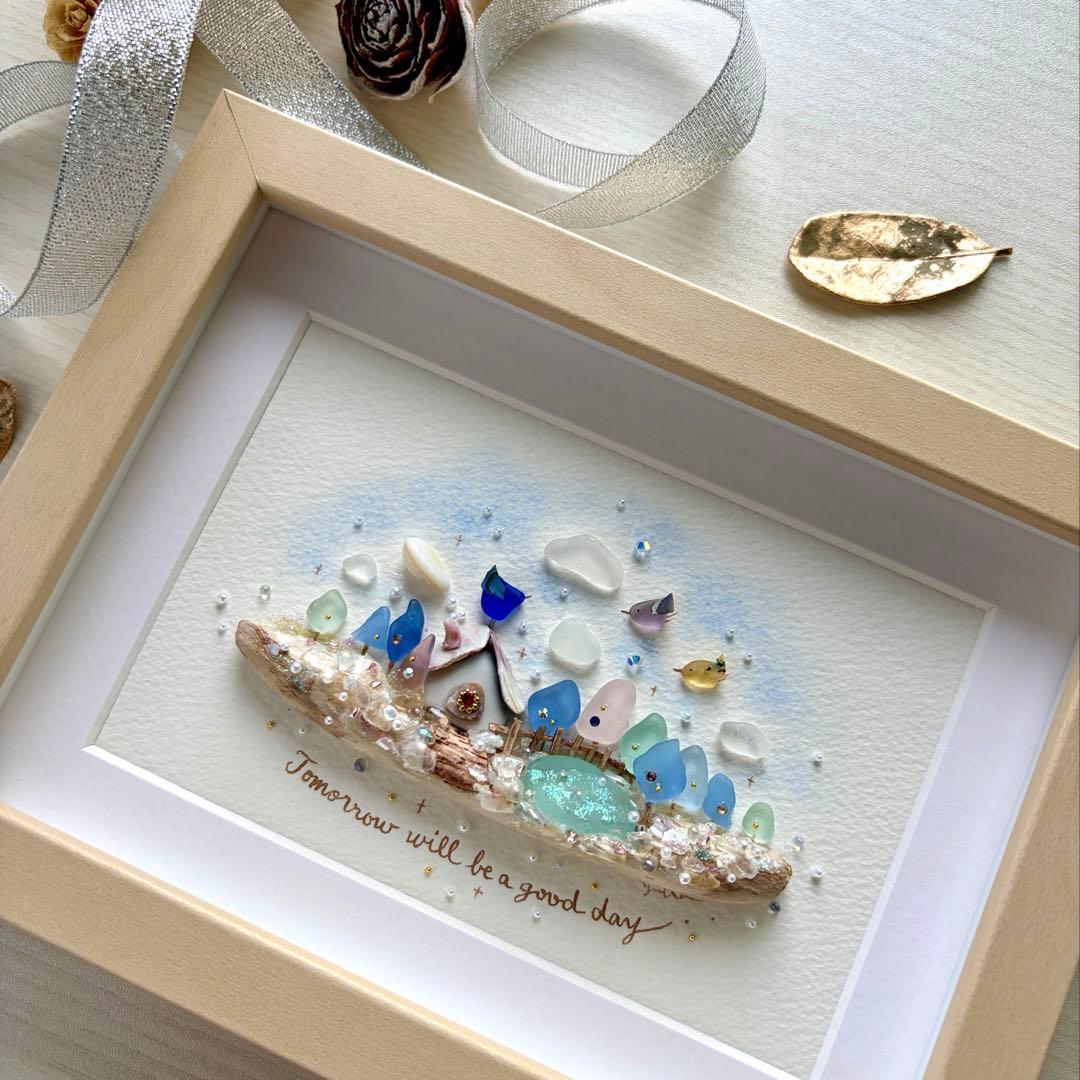 べーちゃん　オーダー受付　シーグラスアート