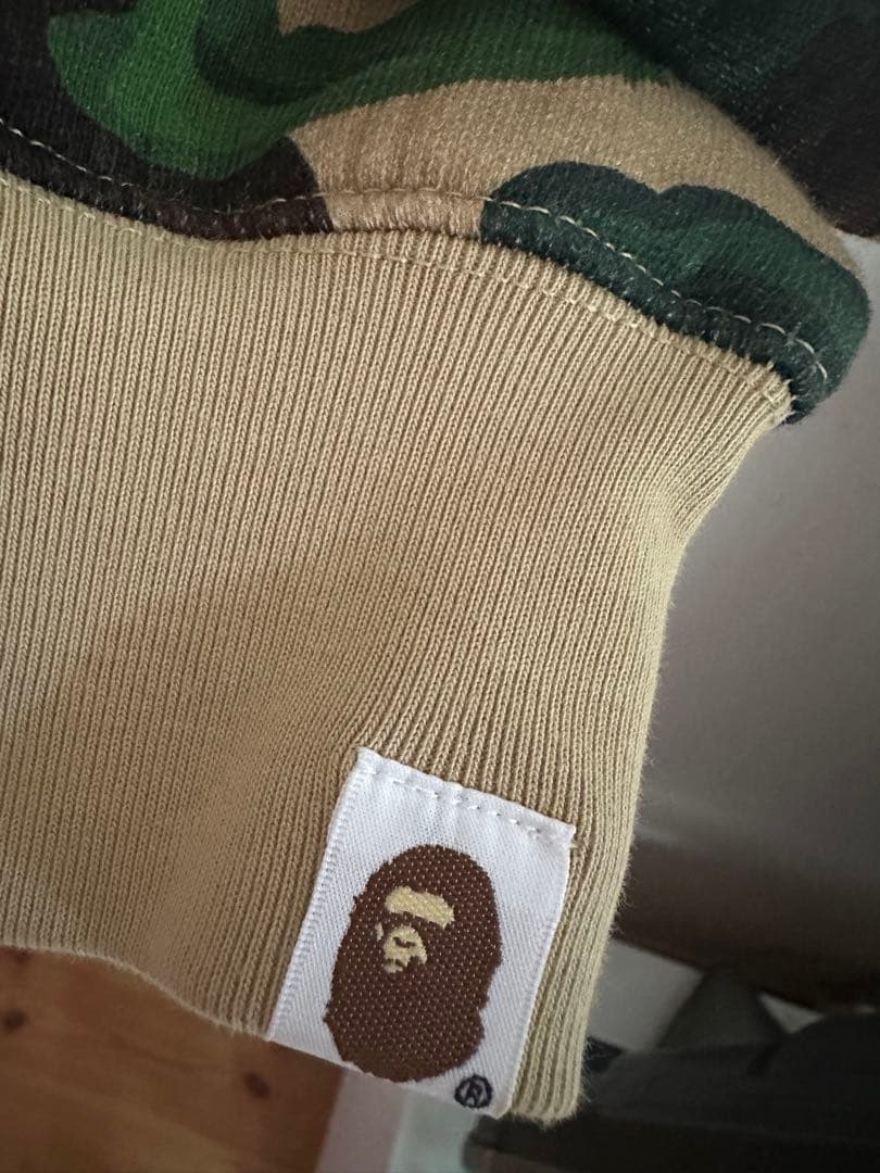 A Bathing Ape カモフラージュ トレーナー Sサイズ