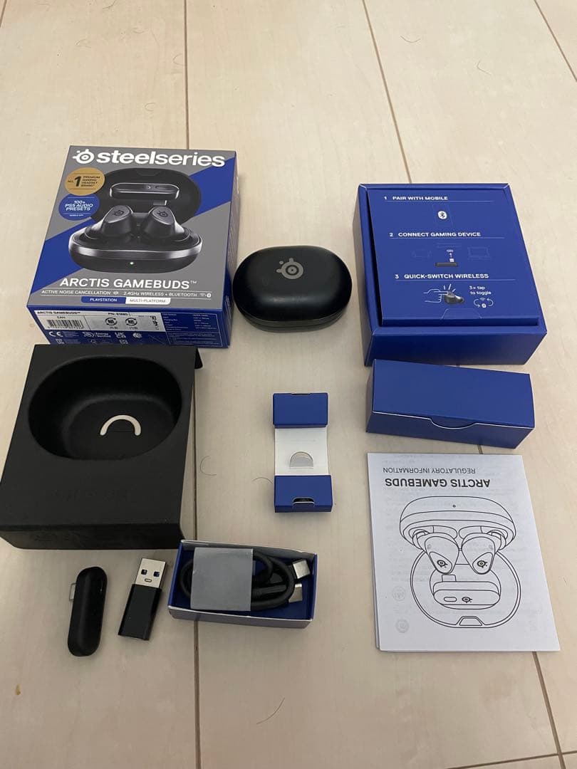 SteelSeries Arctis GameBuds ワイヤレスヘッドホン