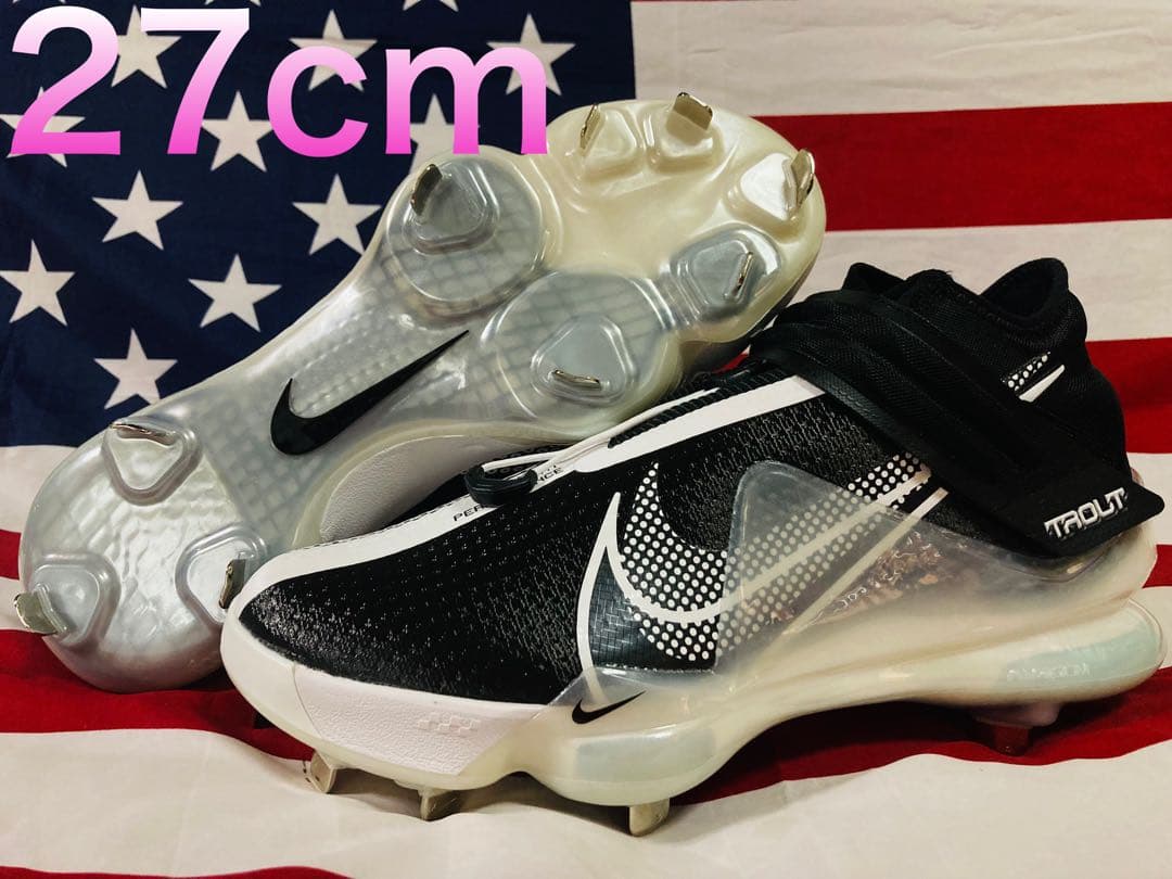 ナイキNIKE トラウト7 trout7 27cm 野球スパイク