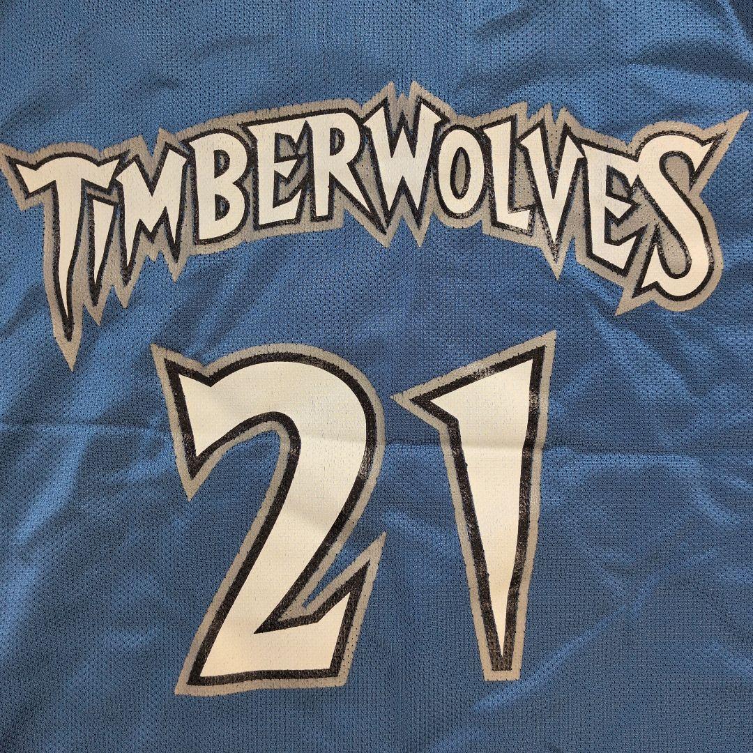 TIMBERWOLVES ケビン・ガーネットサイズ44