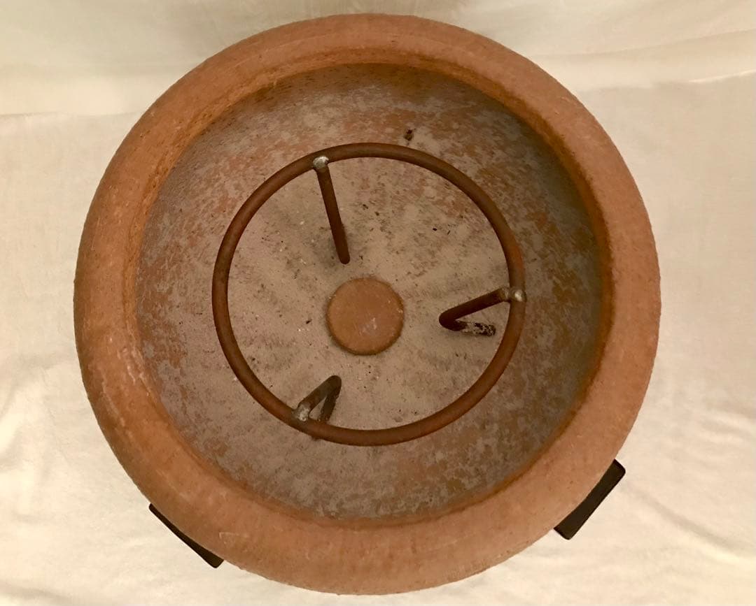 フランス製テラコッタ火鉢(再値下げ済)