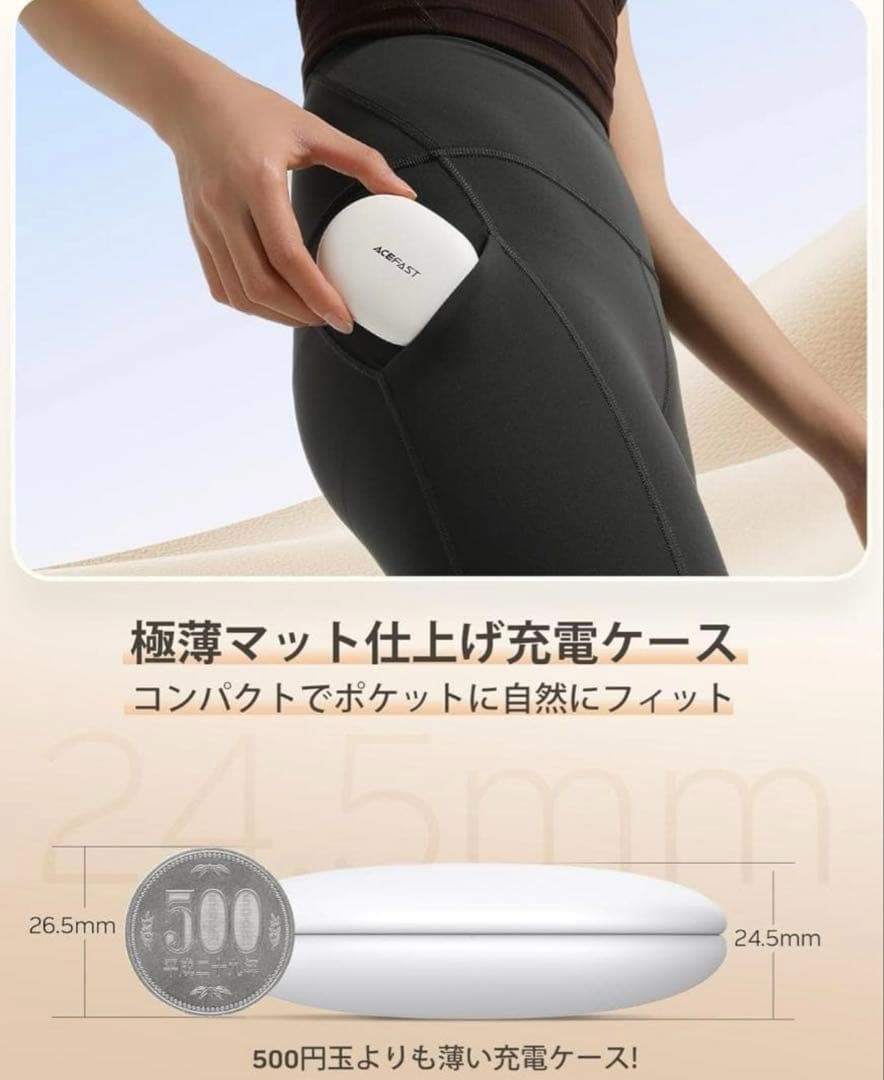 ACEFAST オープンイヤーイヤホン 7.5g