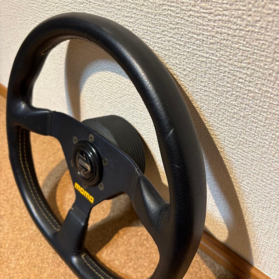 【希少！】MOMO ステアリング ヴェローチェレーシング D型 タイプ