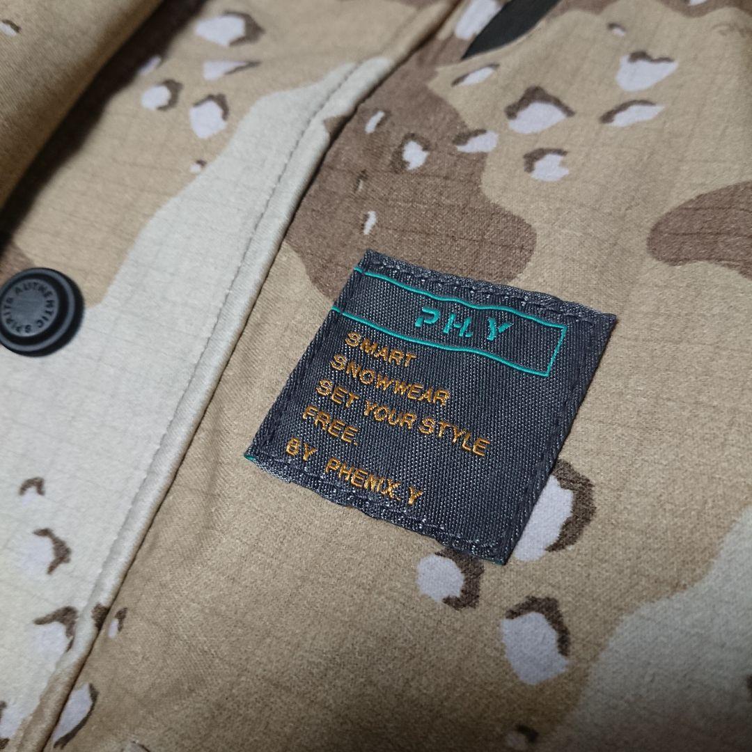 送料無料【Phenix】激レア 迷彩スキージャケット S 狩猟にも