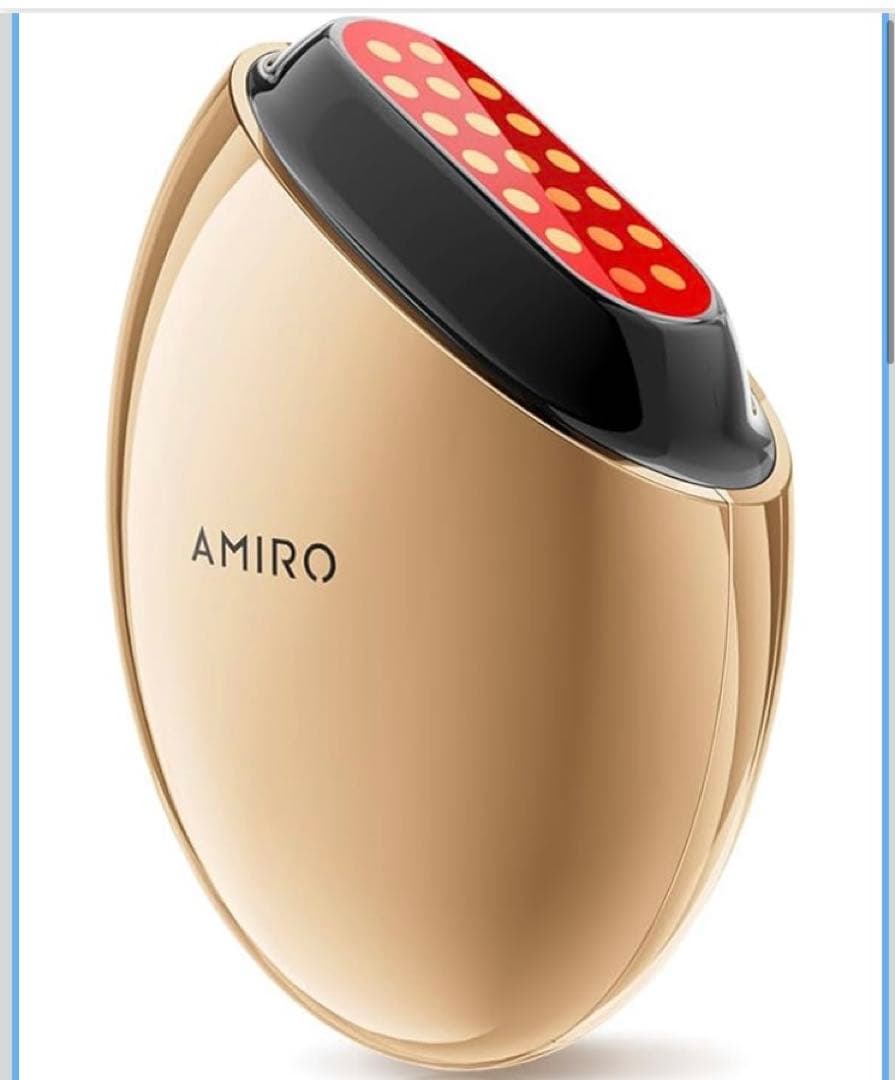 AMIRO 最新スタンプ式RF美顔器 EMS 自宅エステ コードレス S1