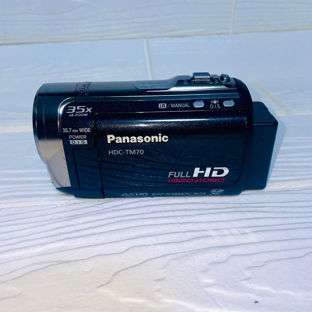 【美品✨】Panasonic HDC-TM70 付属品完備 ビデオカメラ