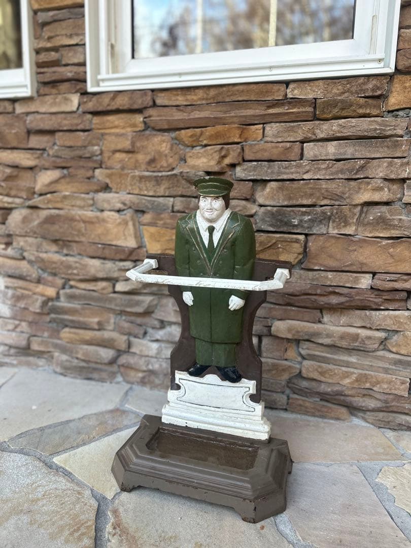 鉄製 スタンド アンティーク　傘立て　イギリス製　アンブレラスタンド　アイアン