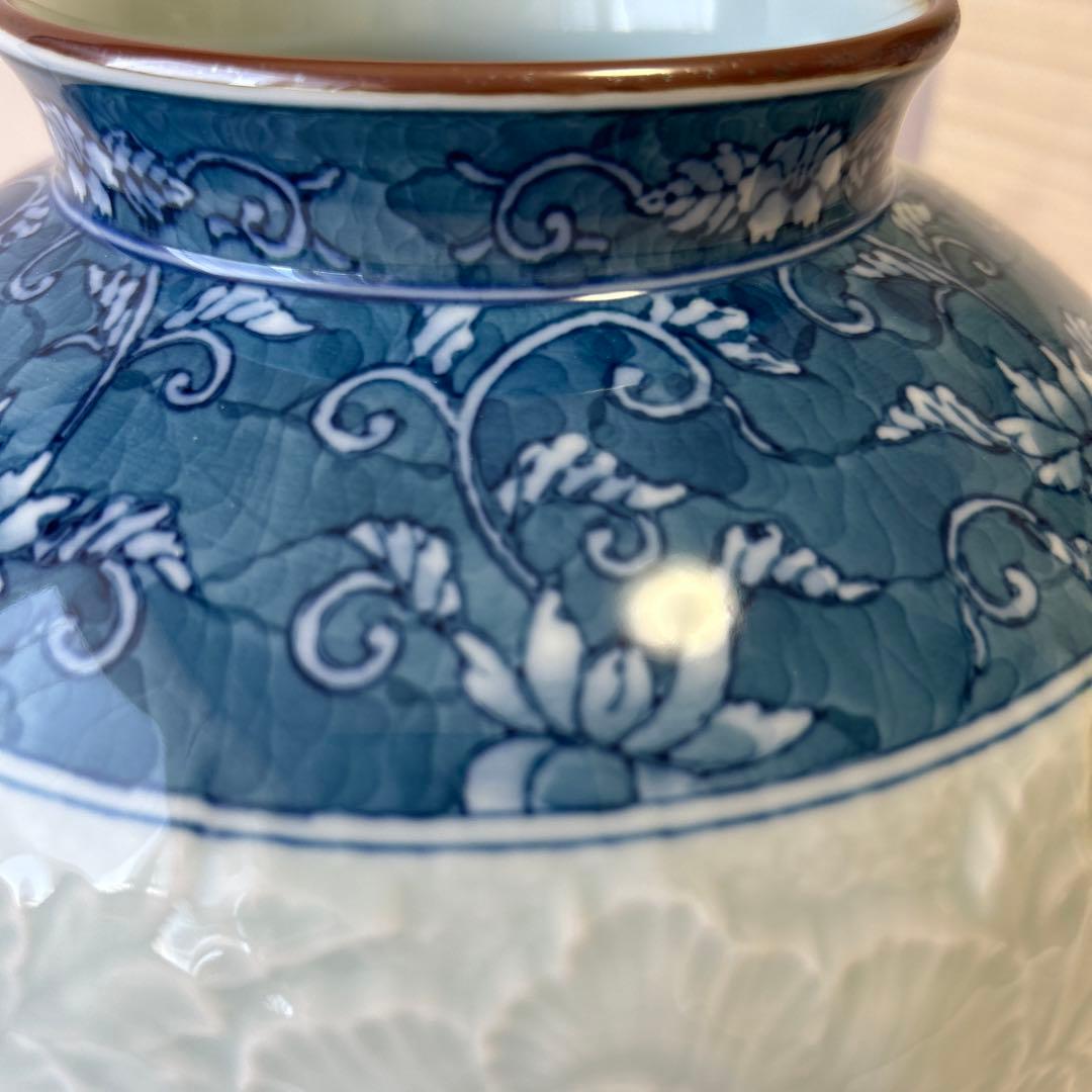 有田焼　花瓶　弥左エ門