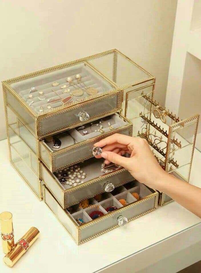 ジュエリーボックス アクセサリーケース アクセサリー収納 ピア9