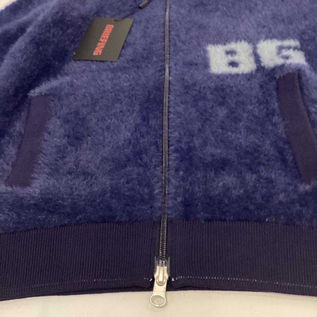 新品　BRIEFING CL SHAGGY LOGO KNIT BLOUSON